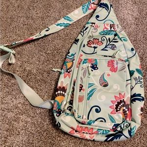 Like New Vera Bradley Sling Backpack in Reactive